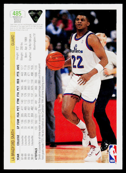 1991-92 Upper Deck #485 LaBradford Smith