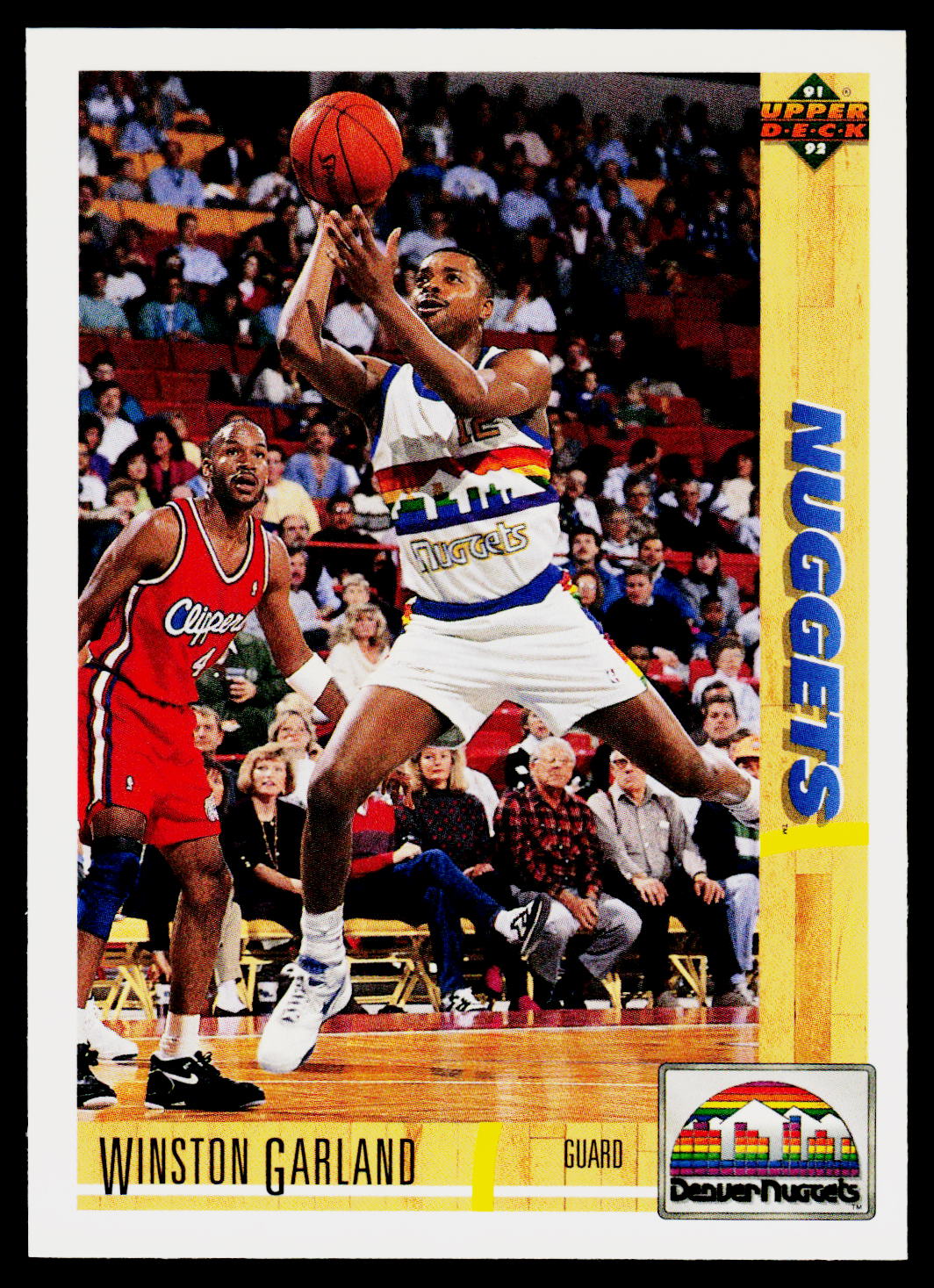 1991-92 Upper Deck #486 Winston Garland