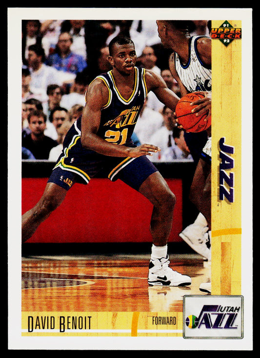 1991-92 Upper Deck #487 David Benoit
