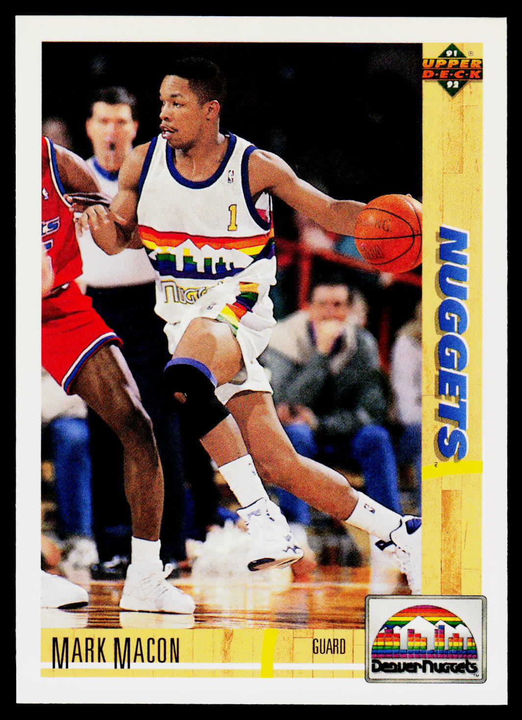 1991-92 Upper Deck #489 Mark Macon