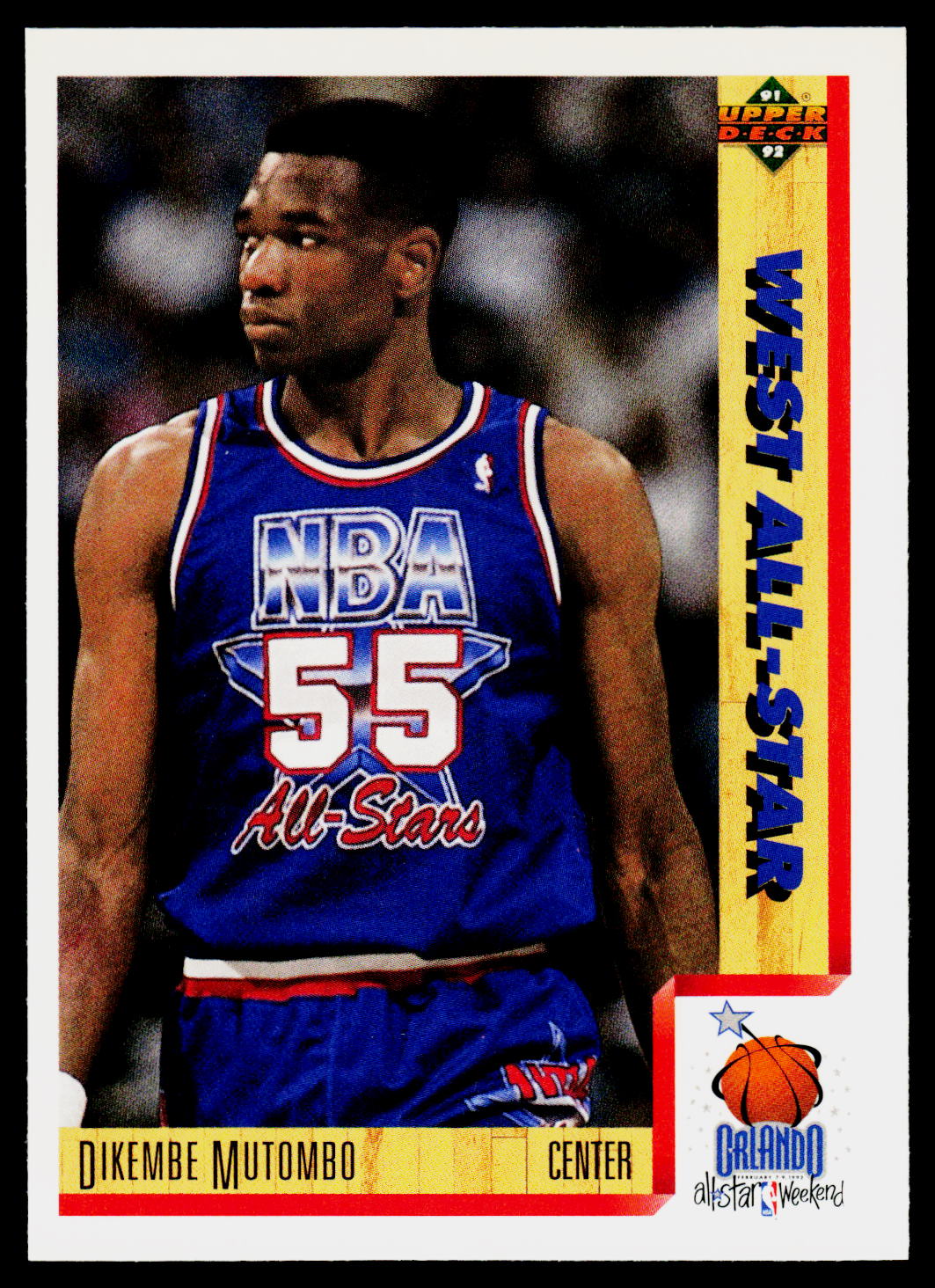 1991-92 Upper Deck #471 Dikembe Mutombo
