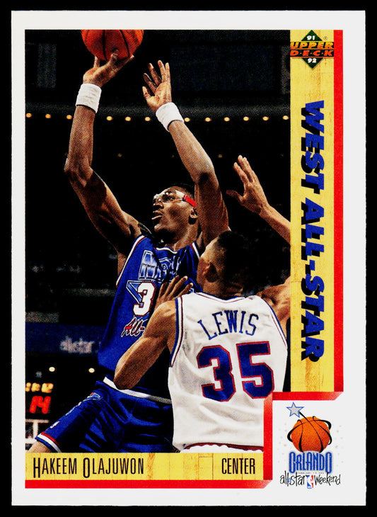 1991-92 Upper Deck #472 Hakeem Olajuwon