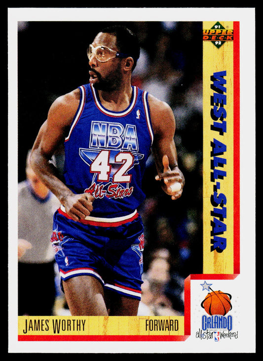 1991-92 Upper Deck #473 James Worthy