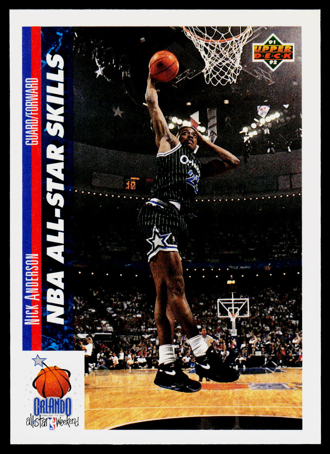 1991-92 Upper Deck #477 Nick Anderson