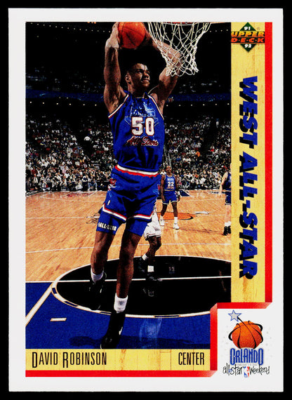 1991-92 Upper Deck #467 David Robinson