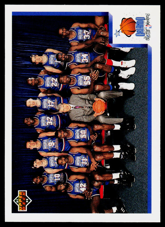 1991-92 Upper Deck #450 1992 NBA West All-Star Checklist