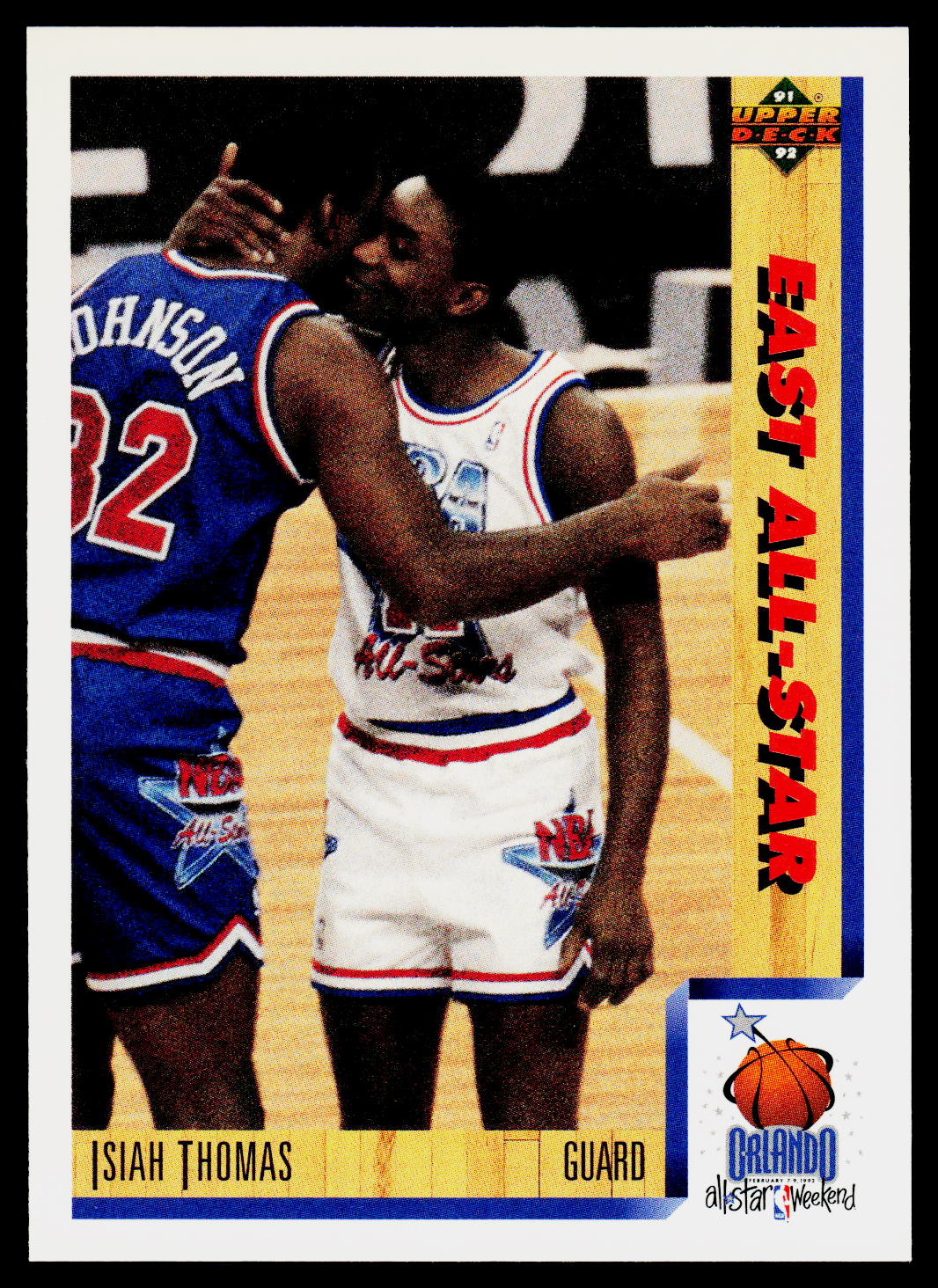 1991-92 Upper Deck #451 Isiah Thomas