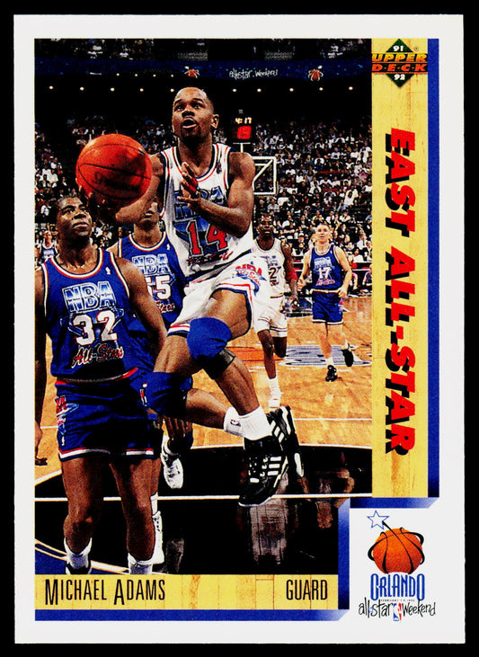 1991-92 Upper Deck #456 Michael Adams