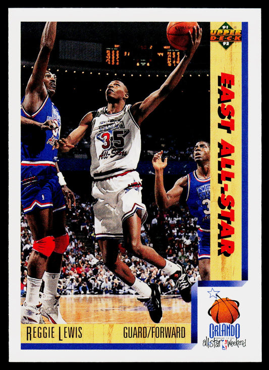 1991-92 Upper Deck #458 Reggie Lewis