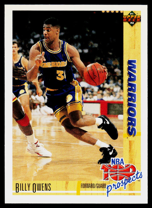 1991-92 Upper Deck #442 Billy Owens