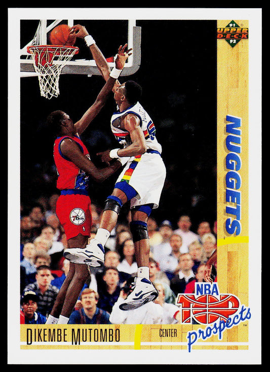 1991-92 Upper Deck #446 Dikembe Mutombo