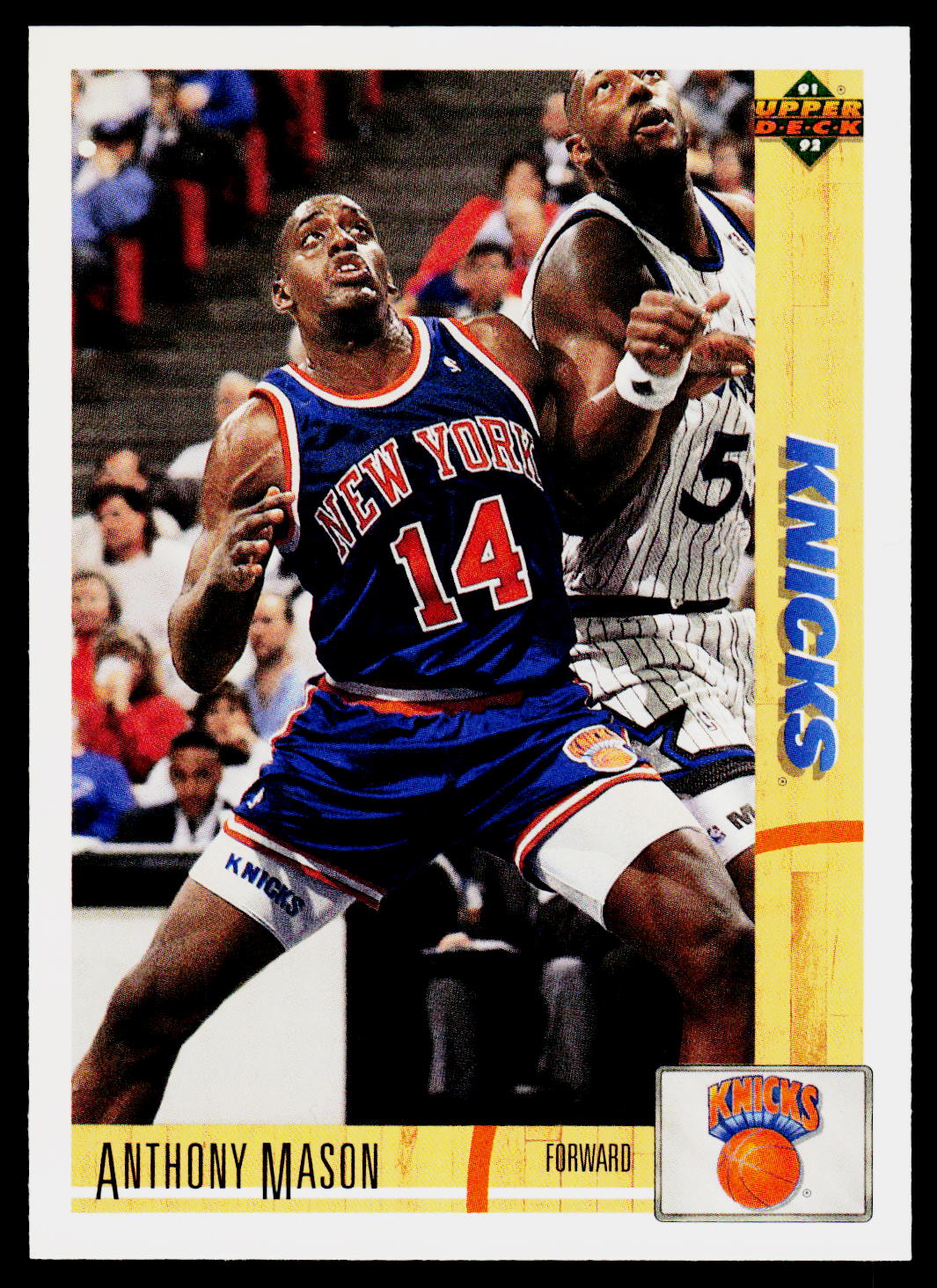 1991-92 Upper Deck #430 Anthony Mason