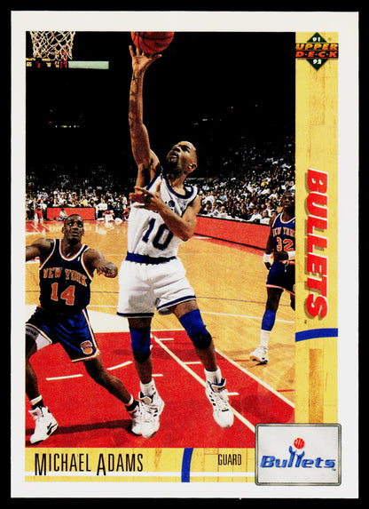 1991-92 Upper Deck #435 Michael Adams
