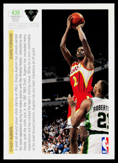 1991-92 Upper Deck #439 Stacey Augmon