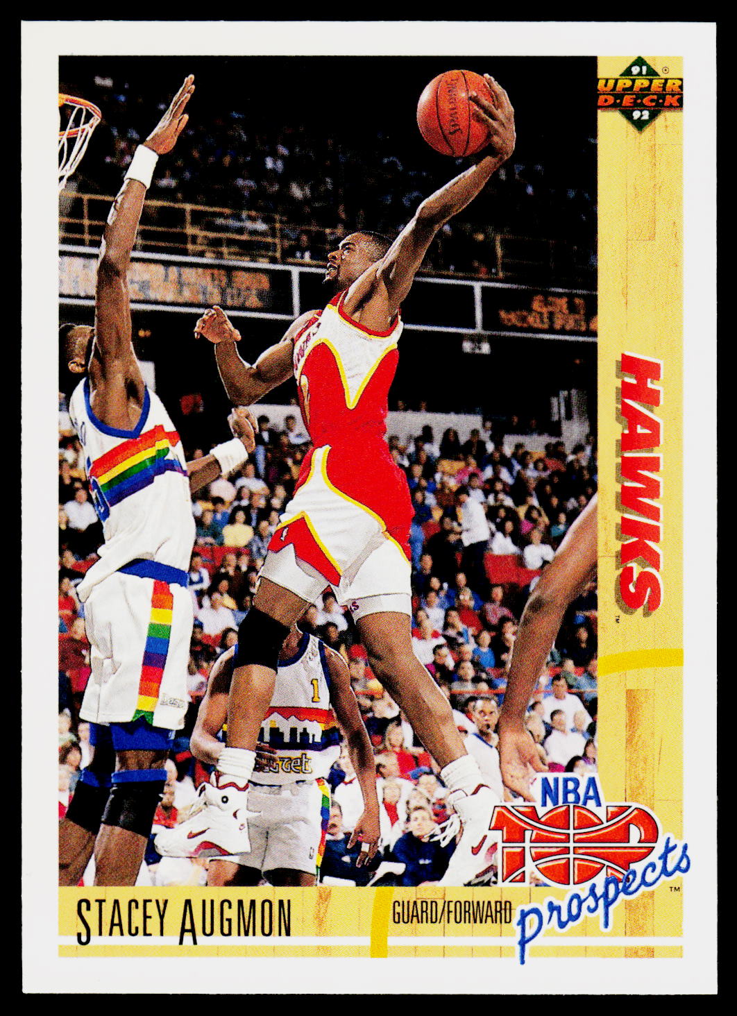 1991-92 Upper Deck #439 Stacey Augmon