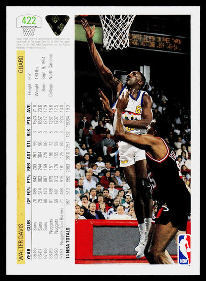 1991-92 Upper Deck #422 Walter Davis