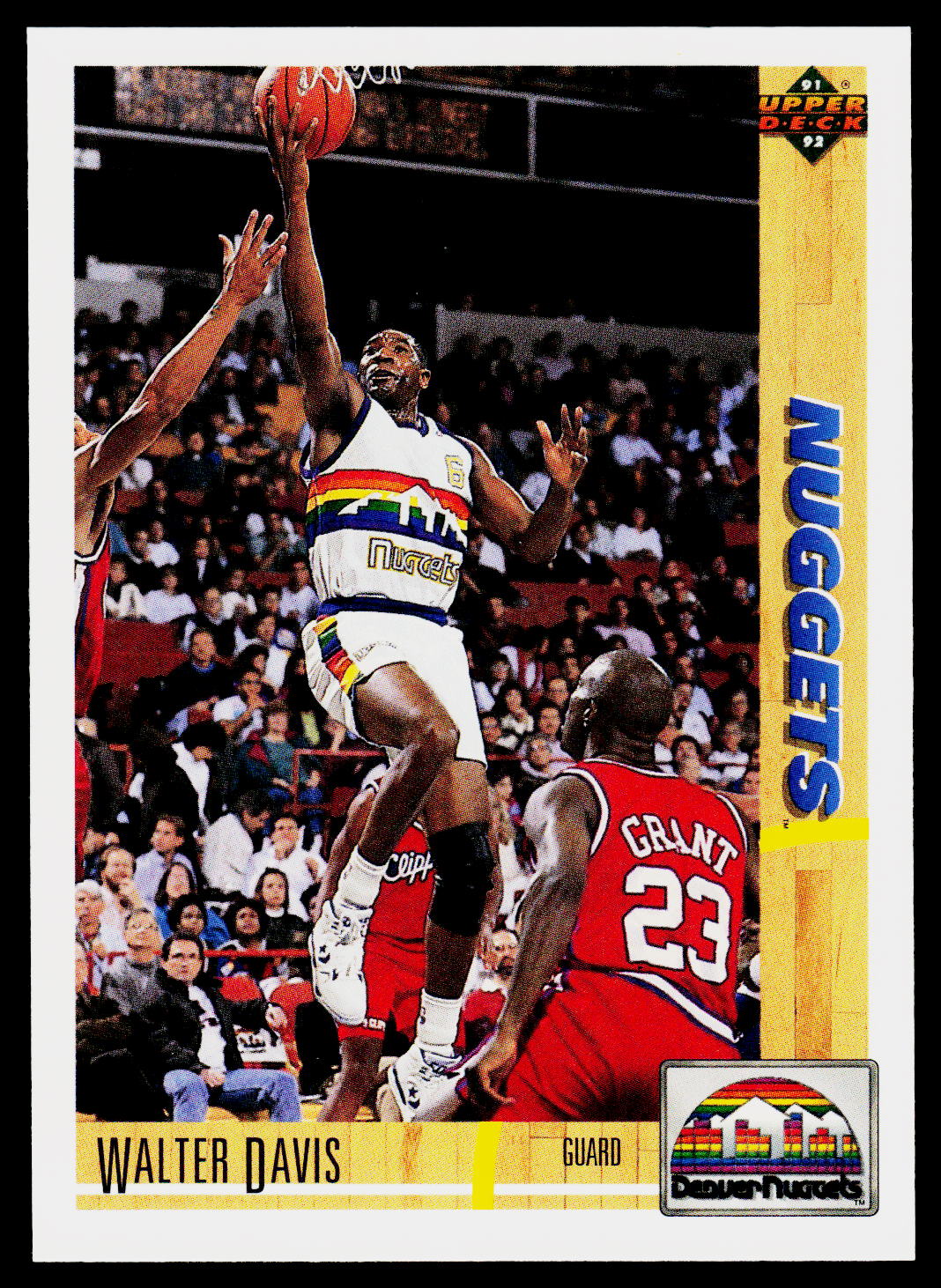 1991-92 Upper Deck #422 Walter Davis