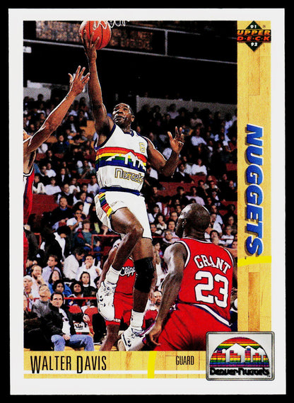 1991-92 Upper Deck #422 Walter Davis