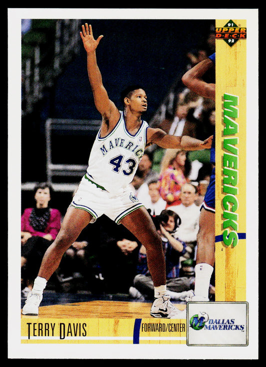 1991-92 Upper Deck #423 Terry Davis