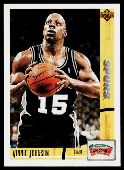 1991-92 Upper Deck #425 Vinnie Johnson