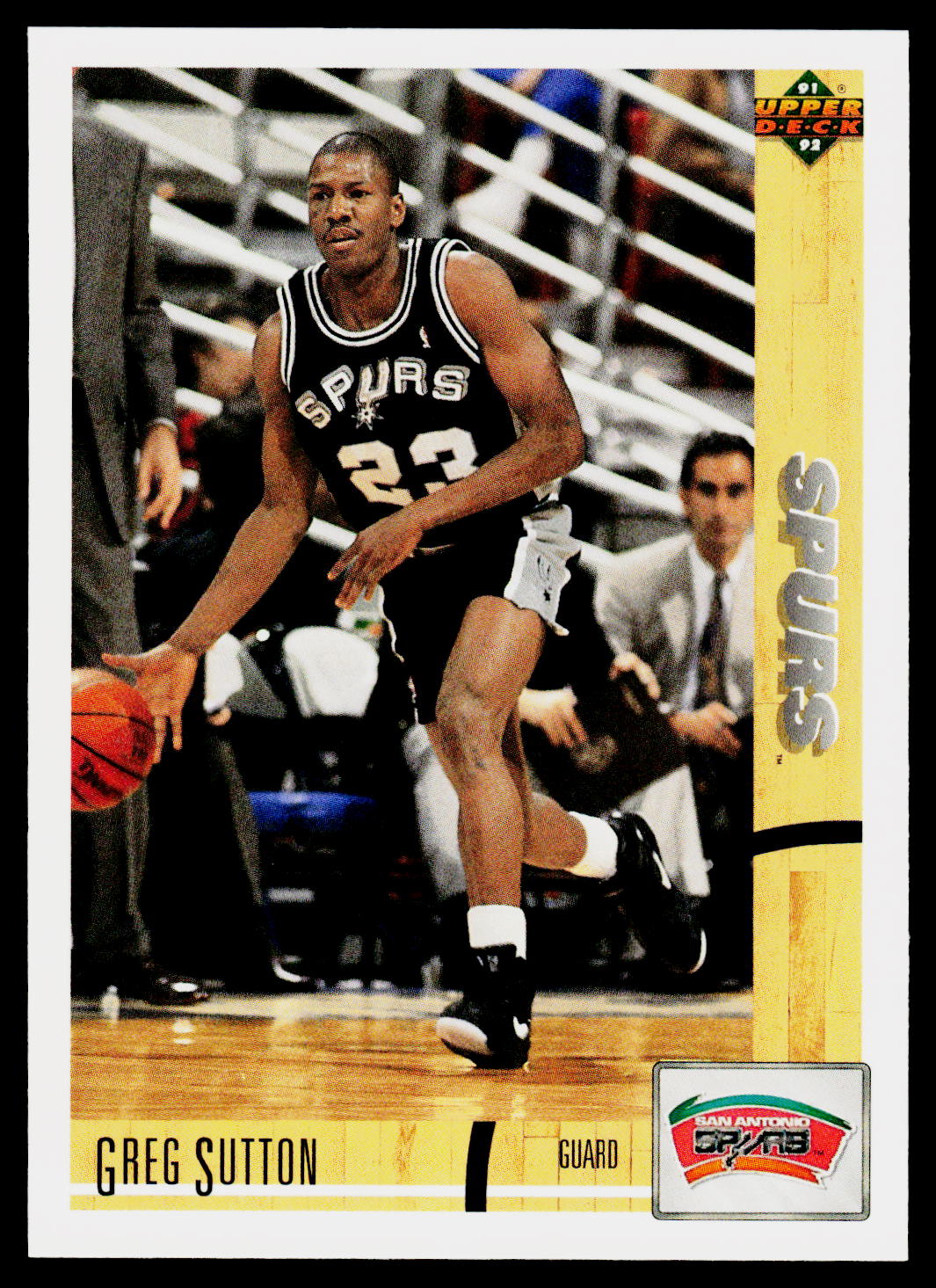 1991-92 Upper Deck #428 Greg Sutton