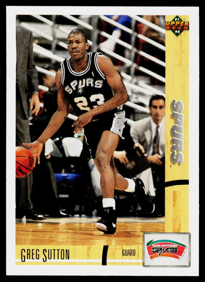 1991-92 Upper Deck #428 Greg Sutton