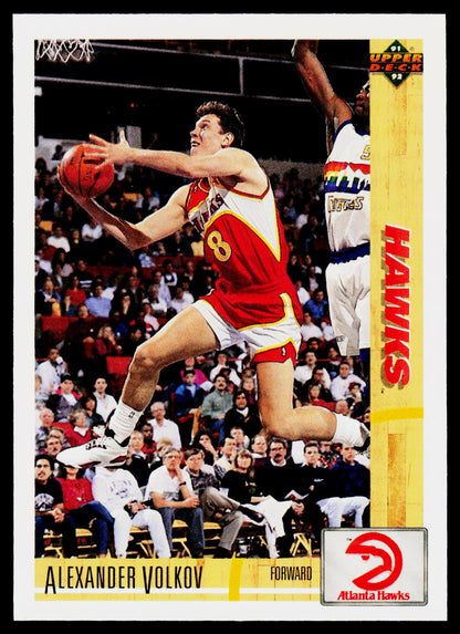 1991-92 Upper Deck #411 Alexander Volkov