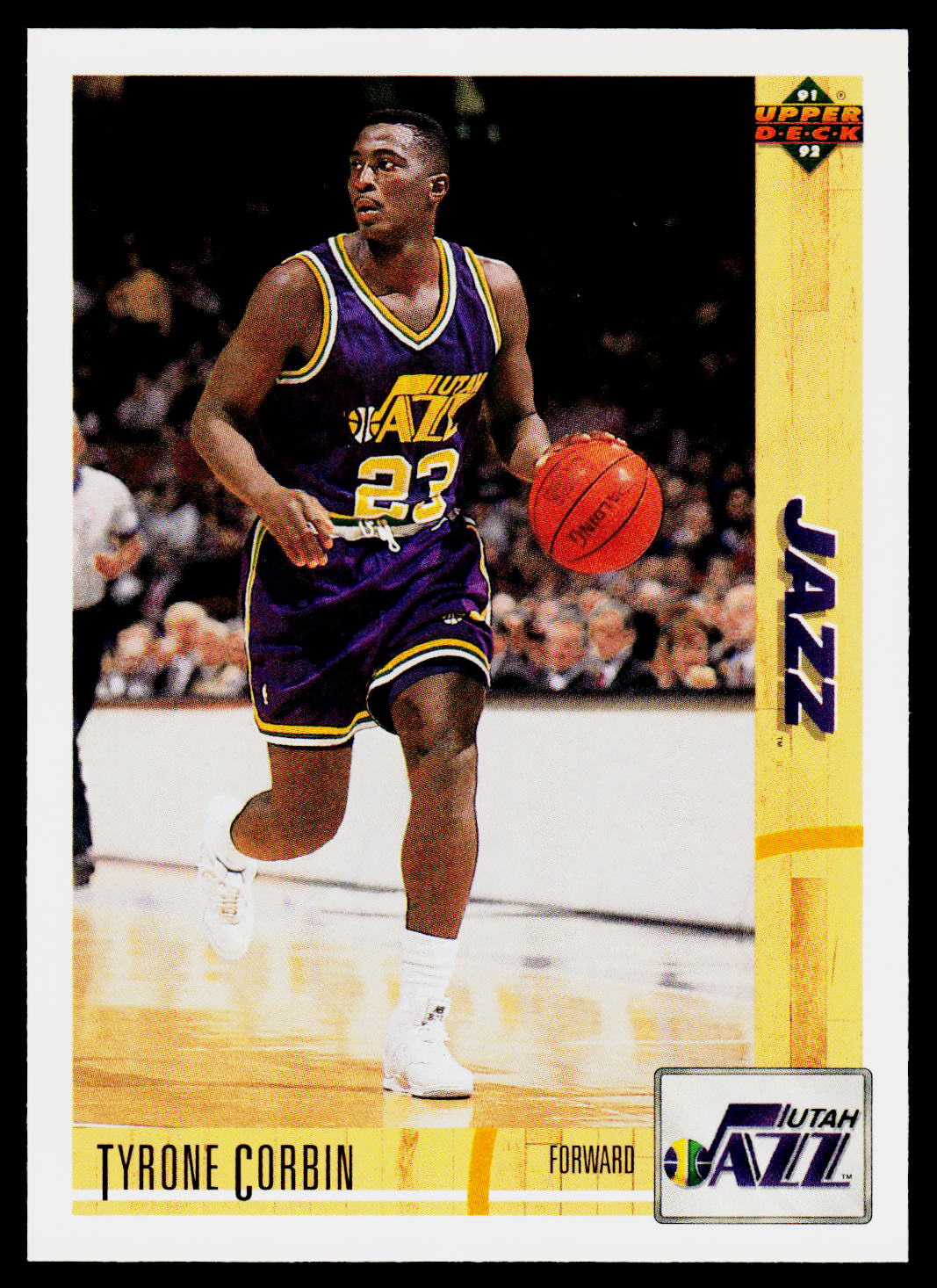 1991-92 Upper Deck #414 Tyrone Corbin