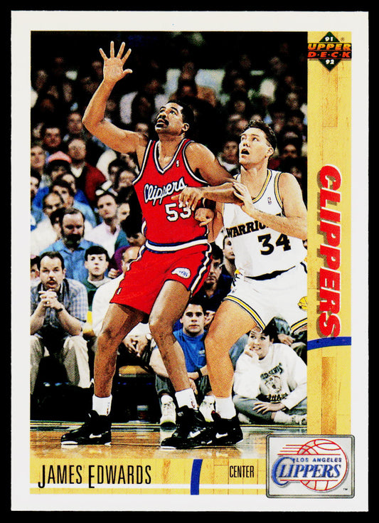 1991-92 Upper Deck #416 James Edwards