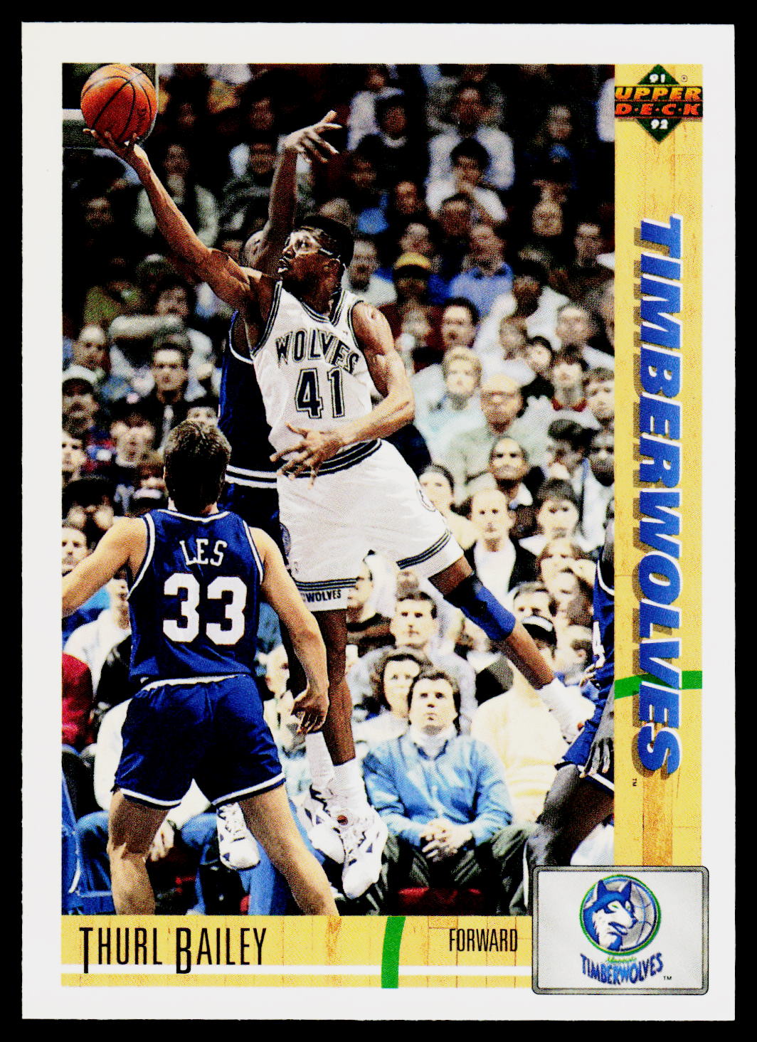 1991-92 Upper Deck #418 Thurl Bailey