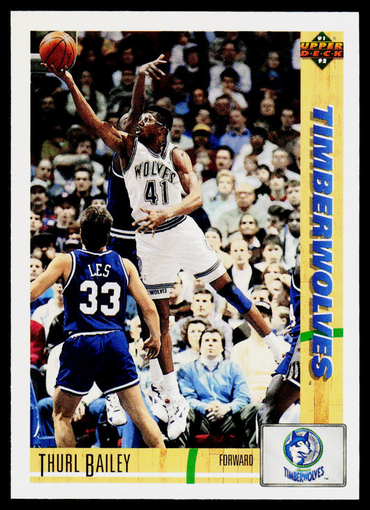1991-92 Upper Deck #418 Thurl Bailey