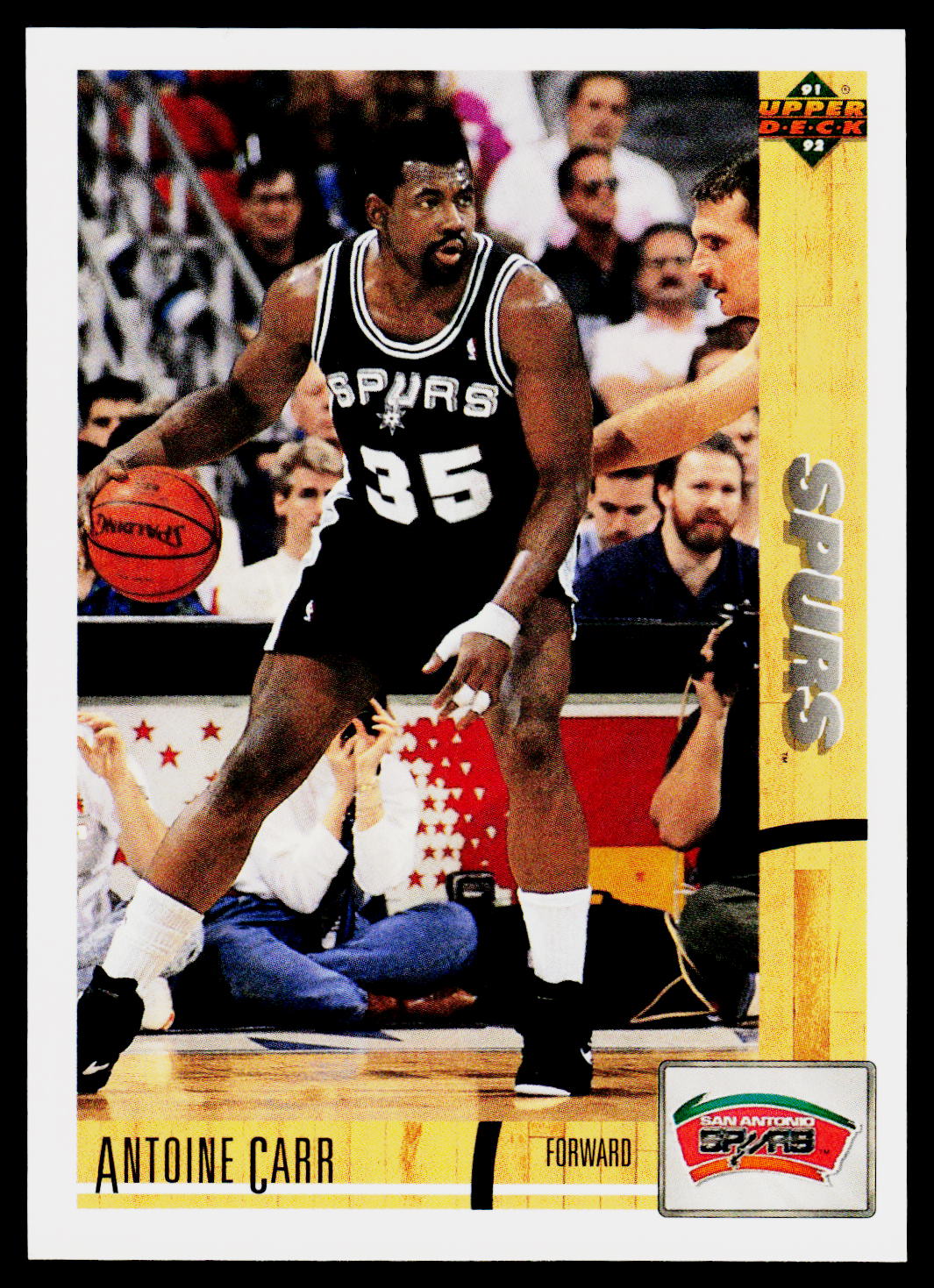 1991-92 Upper Deck #404 Antoine Carr