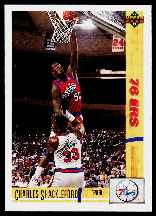 1991-92 Upper Deck #405 Charles Shackleford