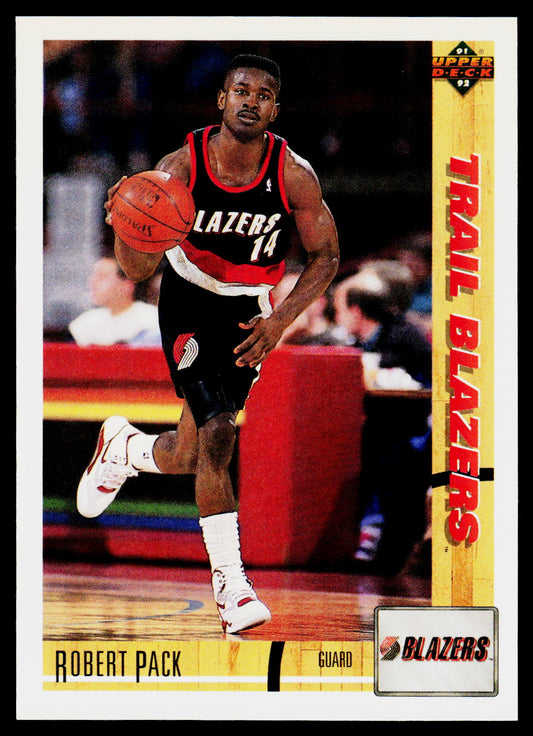 1991-92 Upper Deck #407 Robert Pack