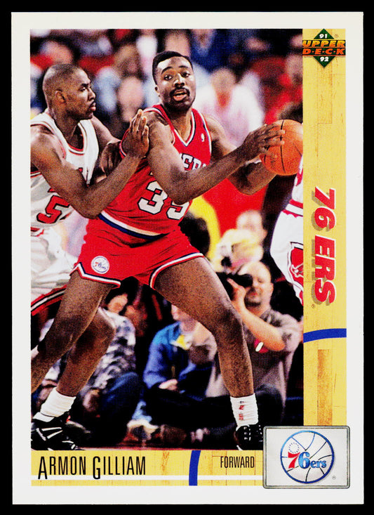 1991-92 Upper Deck #390 Armon Gilliam