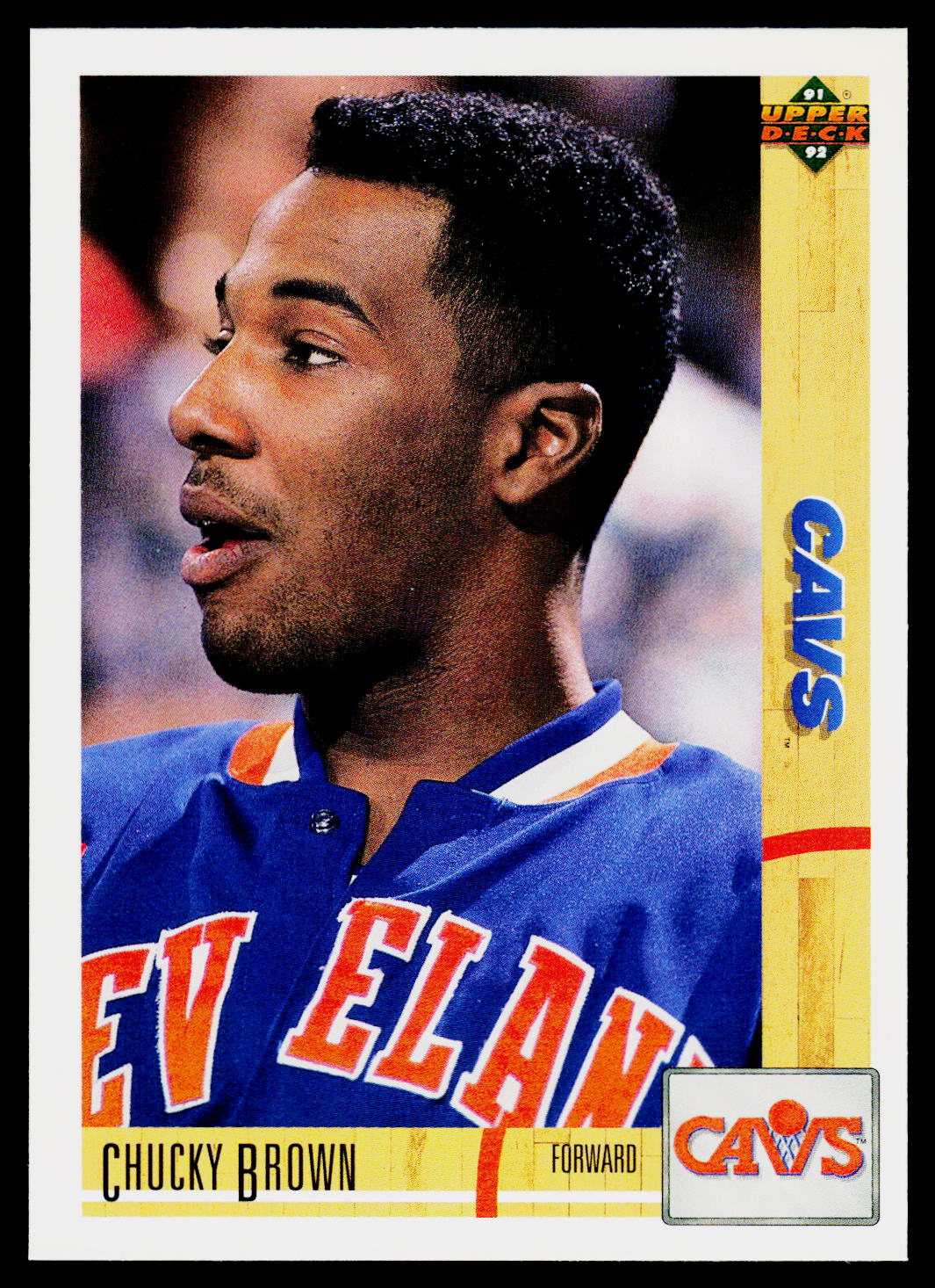 1991-92 Upper Deck #393 Chucky Brown