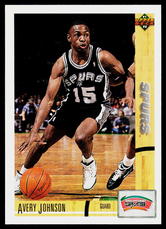 1991-92 Upper Deck #394 Avery Johnson