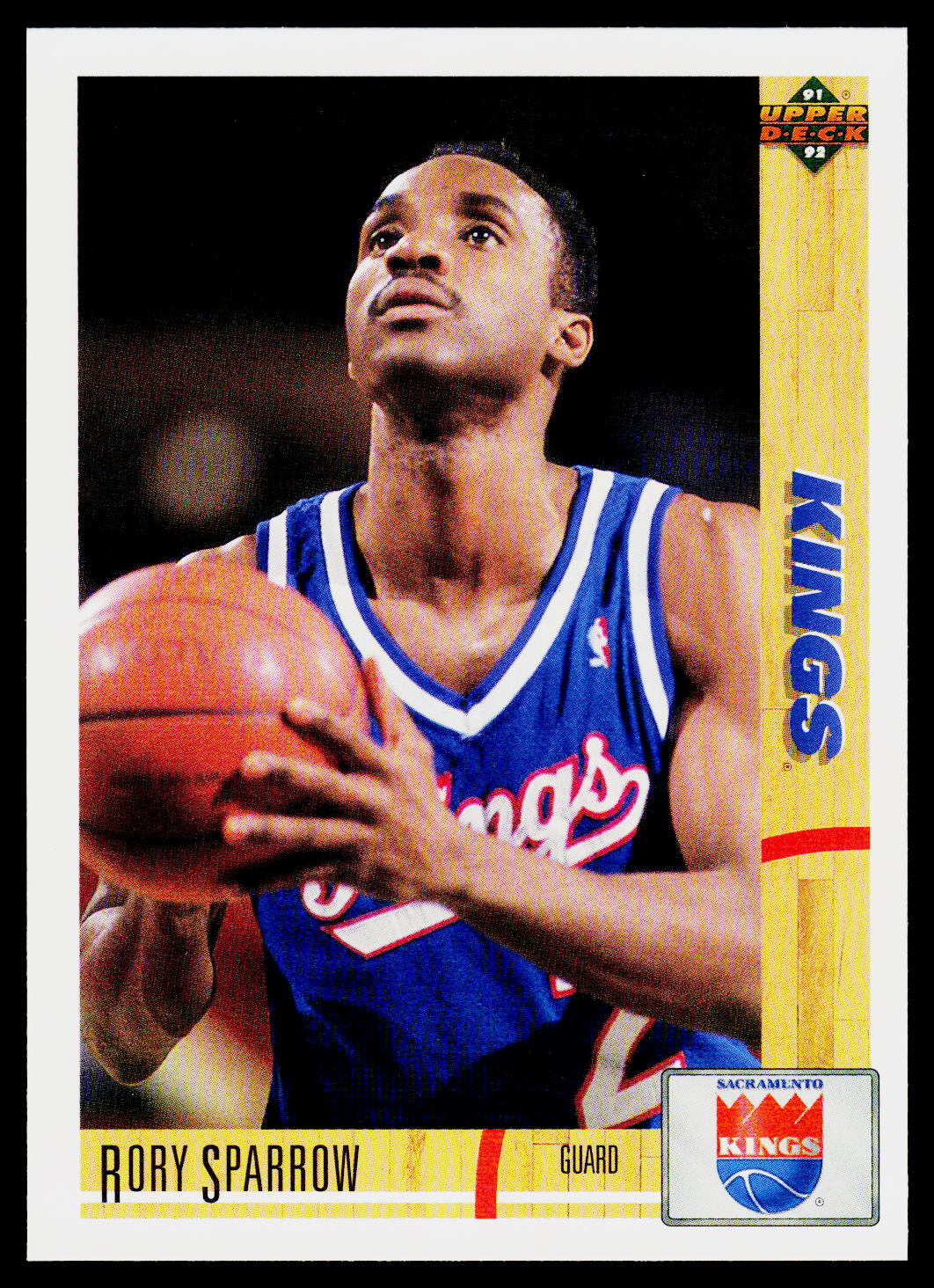 1991-92 Upper Deck #395 Rory Sparrow