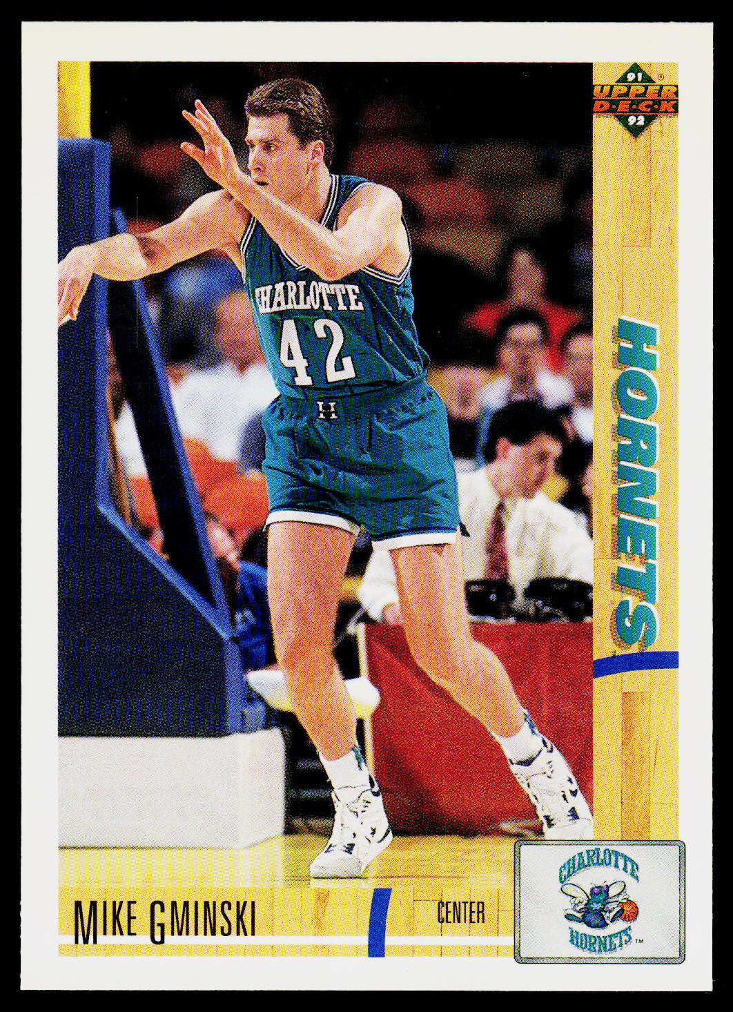 1991-92 Upper Deck #398 Mike Gminski