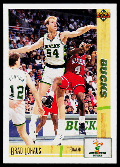 1991-92 Upper Deck #383 Brad Lohaus
