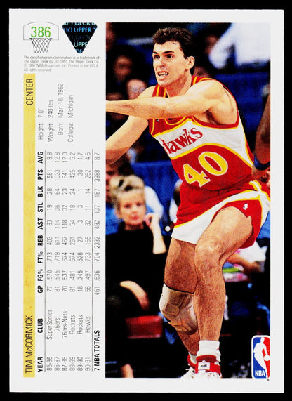 1991-92 Upper Deck #386 Tim McCormick