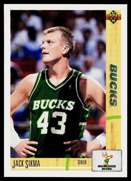 1991-92 Upper Deck #370 Jack Sikma