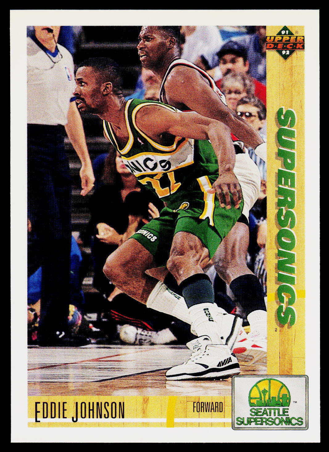 1991-92 Upper Deck #371 Eddie Johnson