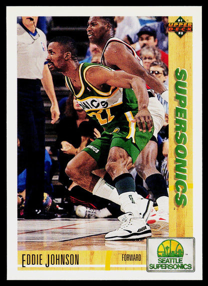 1991-92 Upper Deck #371 Eddie Johnson