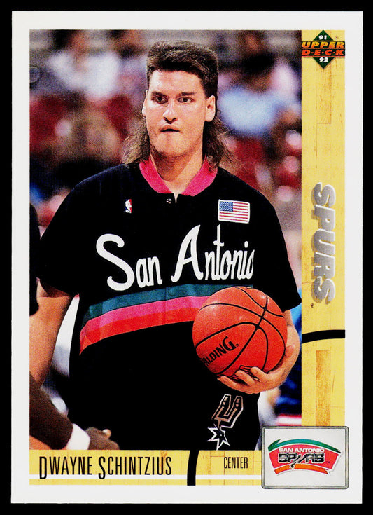 1991-92 Upper Deck #376 Dwayne Schintzius