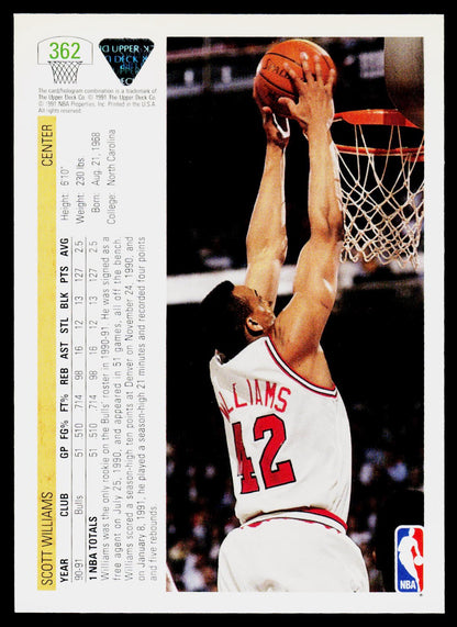 1991-92 Upper Deck #362 Scott Williams