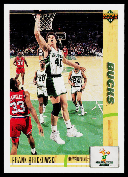 1991-92 Upper Deck #350 Frank Brickowski