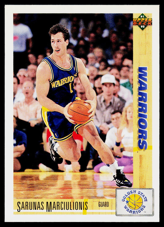 1991-92 Upper Deck #354 Sarunas Marciulionis