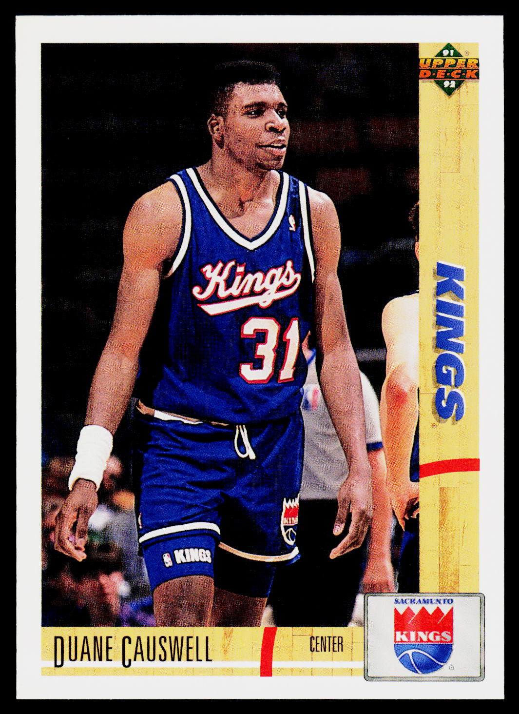 1991-92 Upper Deck #358 Duane Causwell