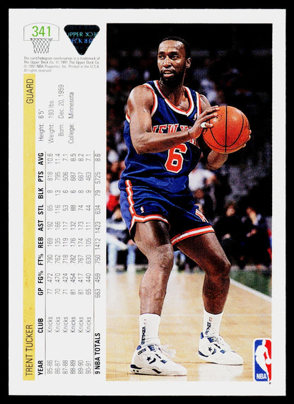 1991-92 Upper Deck #341 Trent Tucker